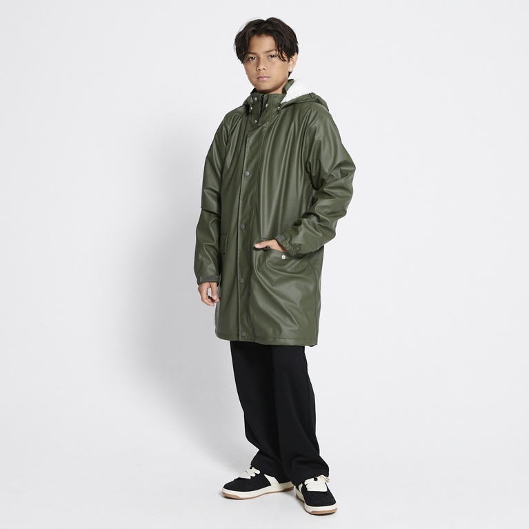 Lined rain jacket "Hot J Star" Army Green